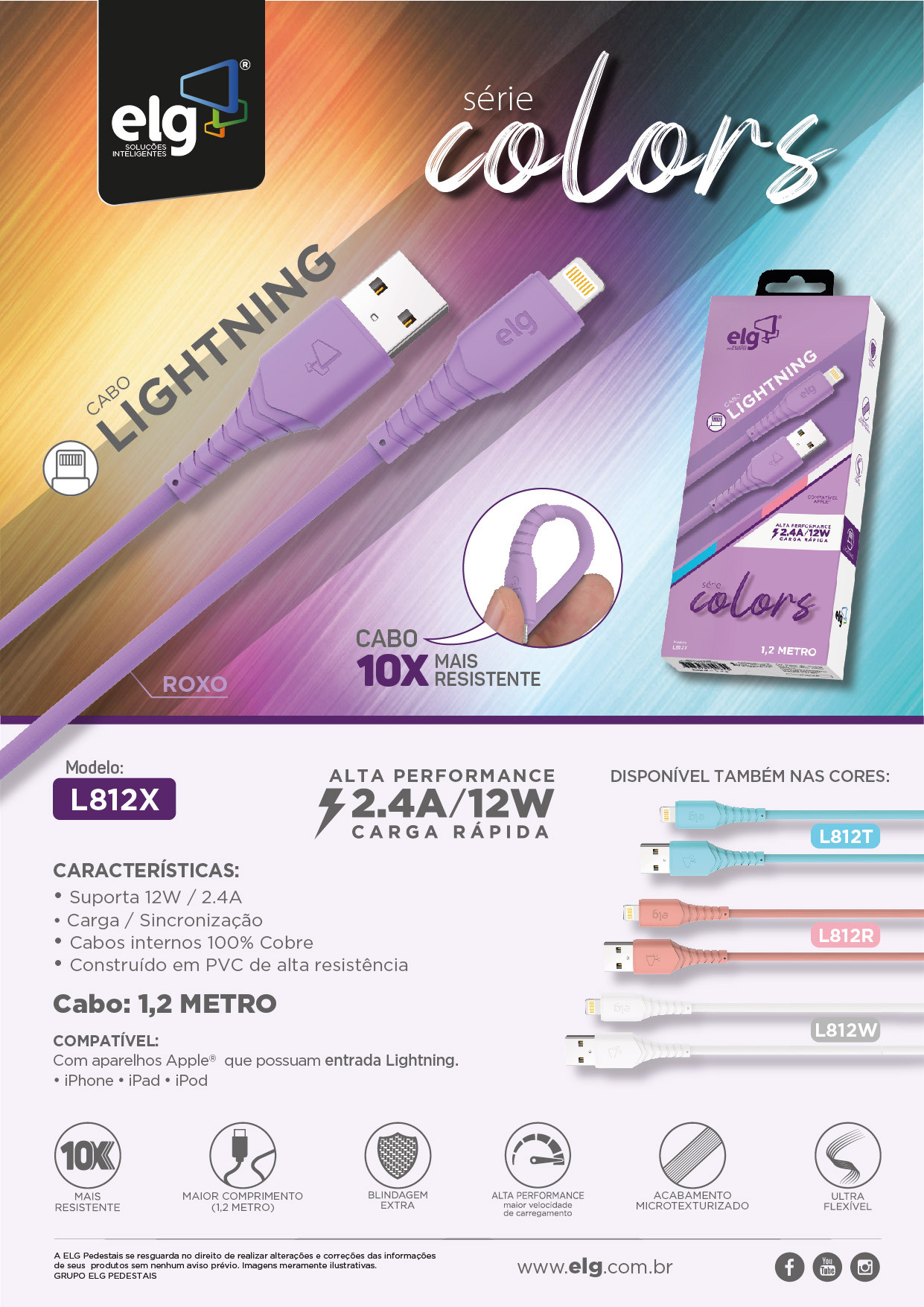 Soluções Inteligentes | Cabos para Smartphones | Lightning Soluções Inteligentes | Cabos para Smartphones | Lightning